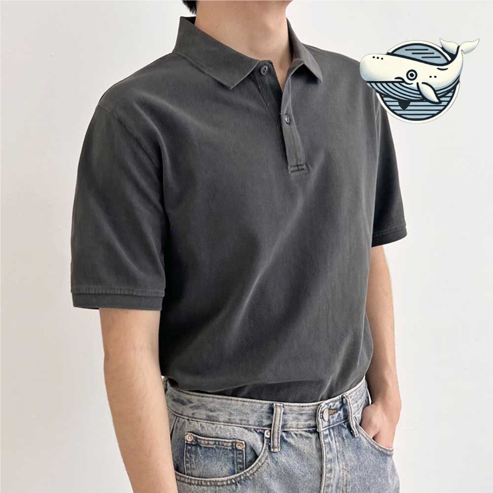 봄가을 기본 반팔 티셔츠 무지 코튼 PK