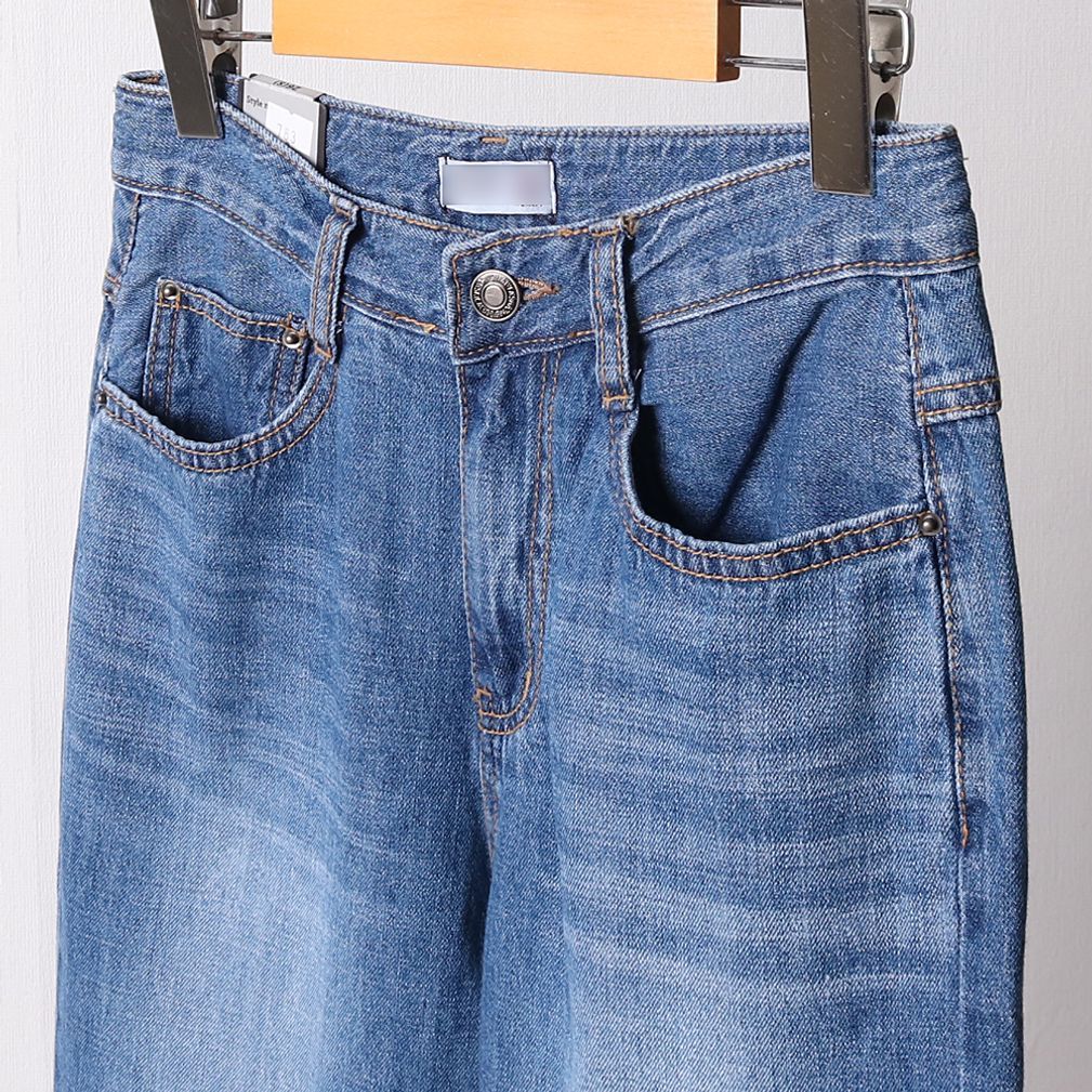 워싱 데님 중년 빅사이즈미시옷 여성 마담옷 빅