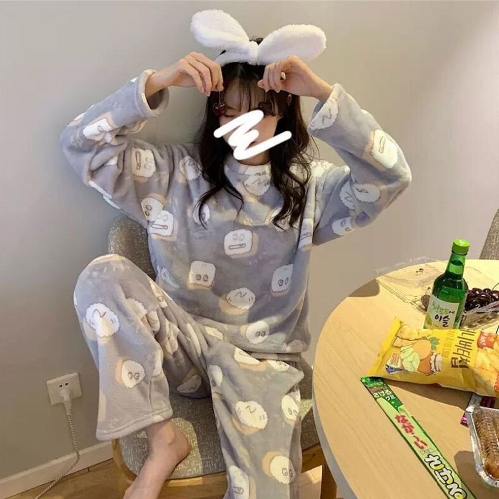 여성 홈웨어 파자마 실크잠옷 여자 수면잠옷 수