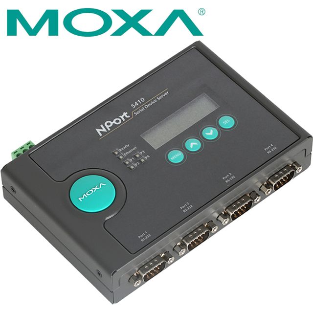 MOXA NPort5410 4포트 RS232 디바이스 서버