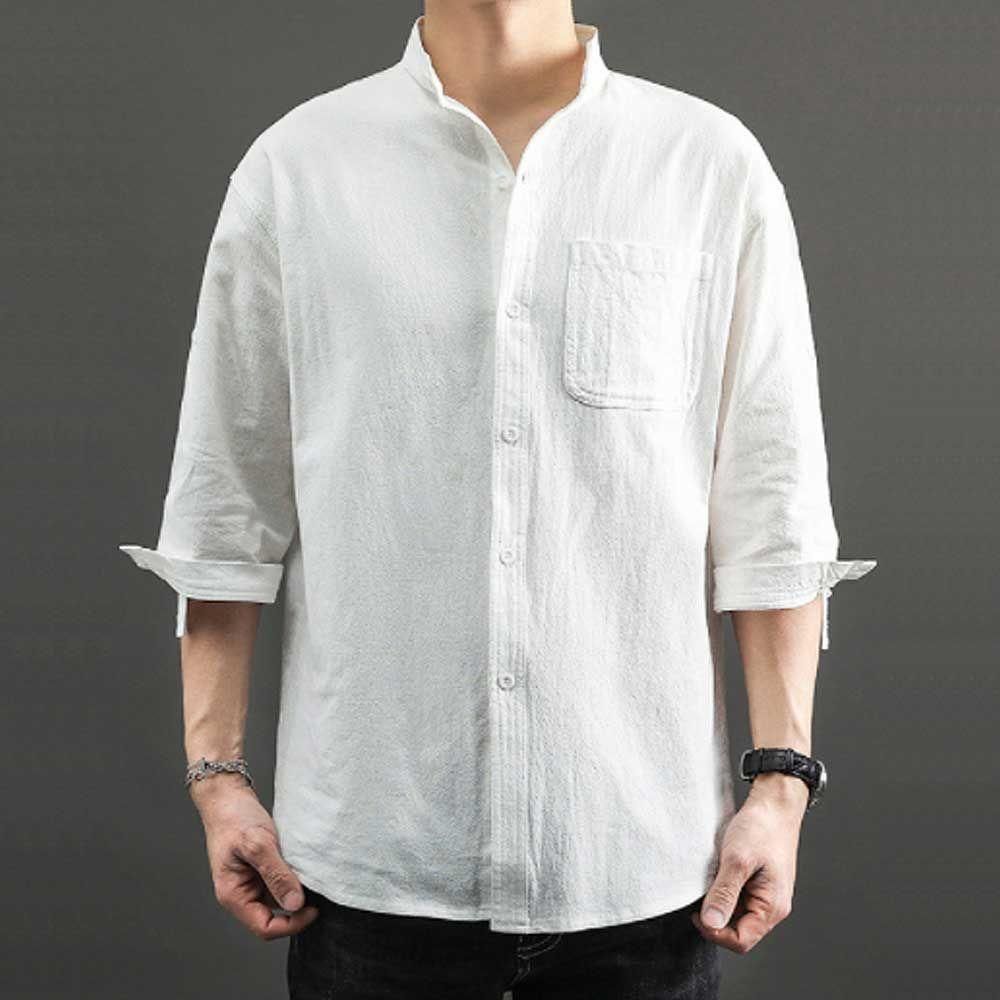 린넨 남성 봄여름룩 내추럴 스타일 인기 코디 셔츠