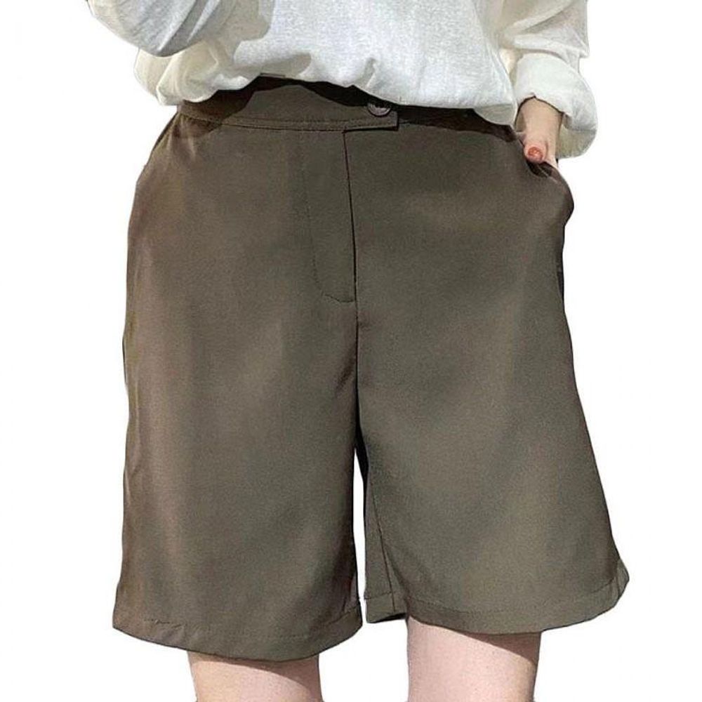 여성 대학생 직장인 봄여름 정장 반바지 팬츠 여자 슬