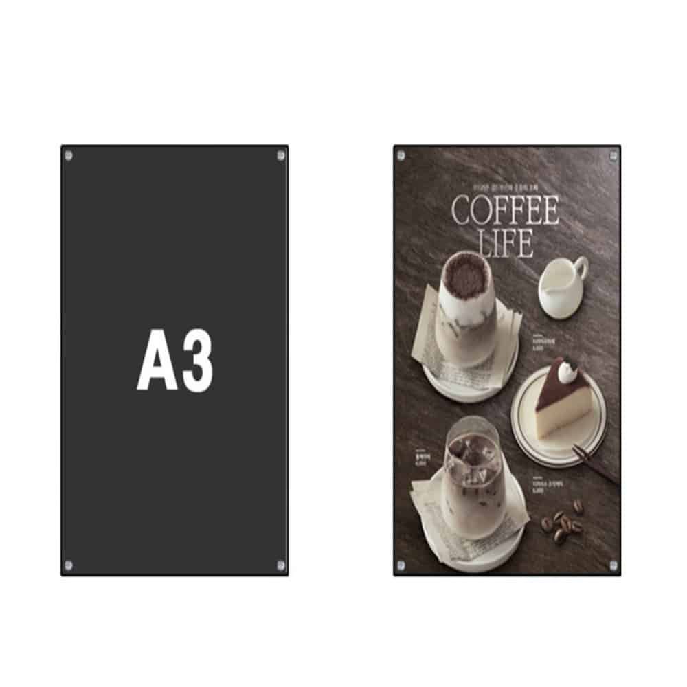 A3 자석 액자 고리형 로비액자 전시회용품