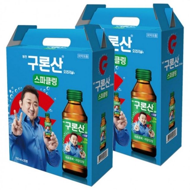 명절선물 영진 물 스파클링 구론산 세트 병