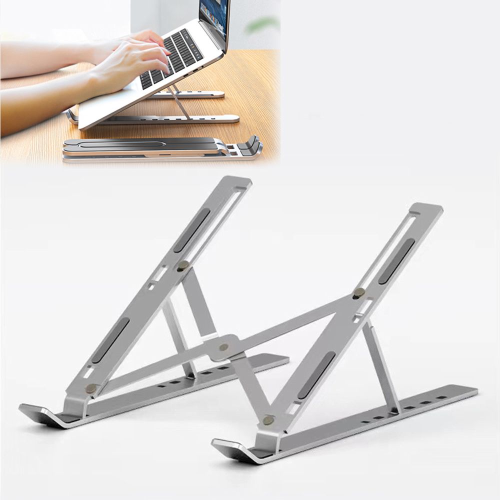 노트북 알루미늄 휴대용 접이식 거치대