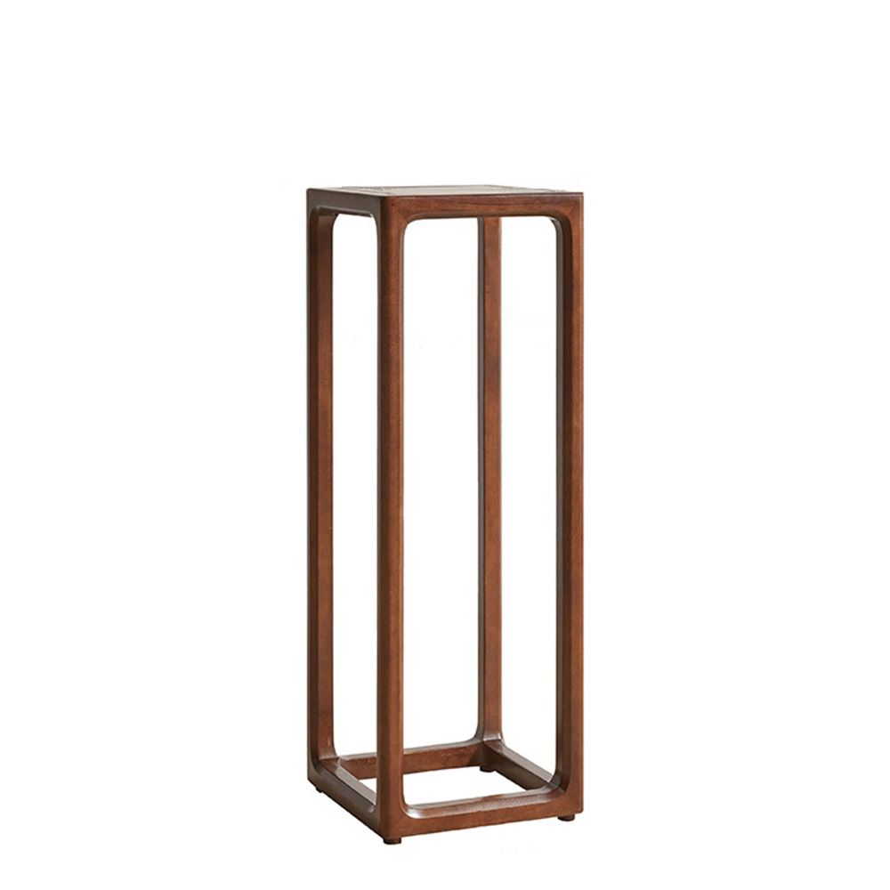 사각 월넛 92cm 진열대 원목 화분