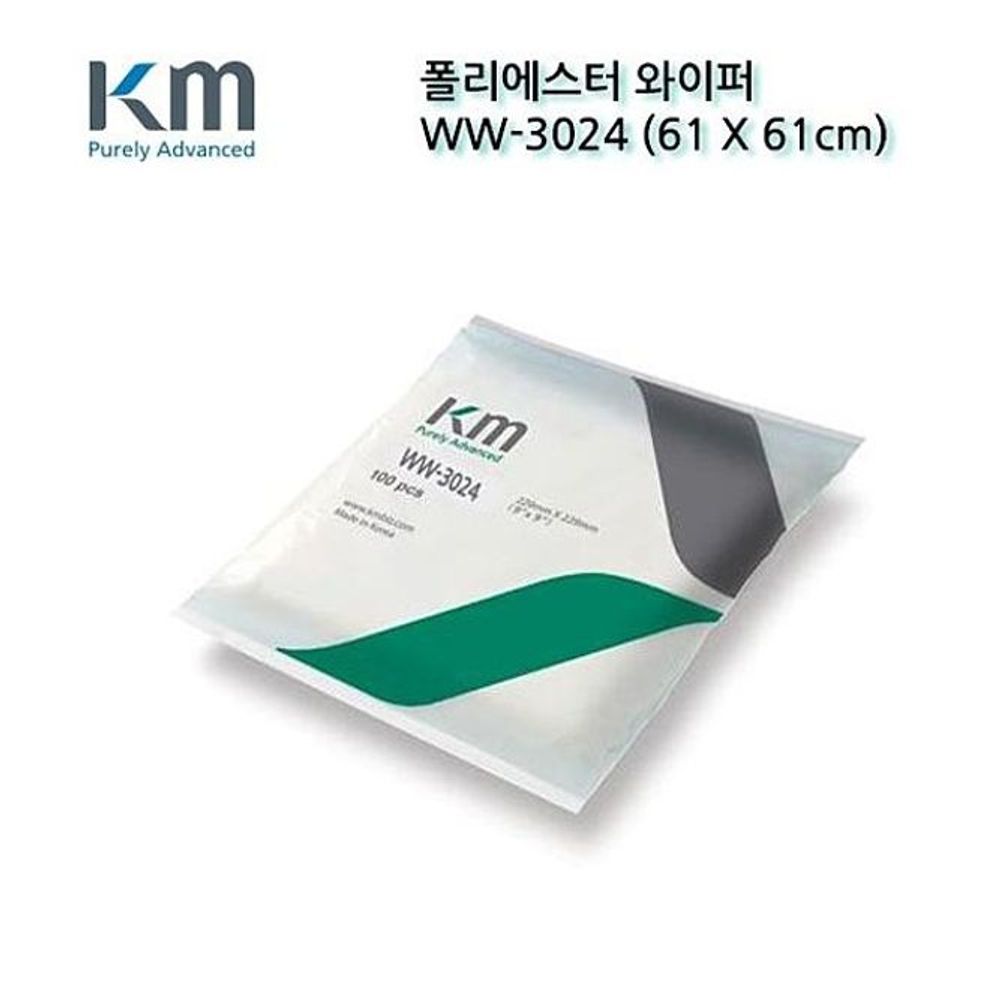 폴리에스터 와이퍼 산업용 와이퍼 크린룸 61x61 1box