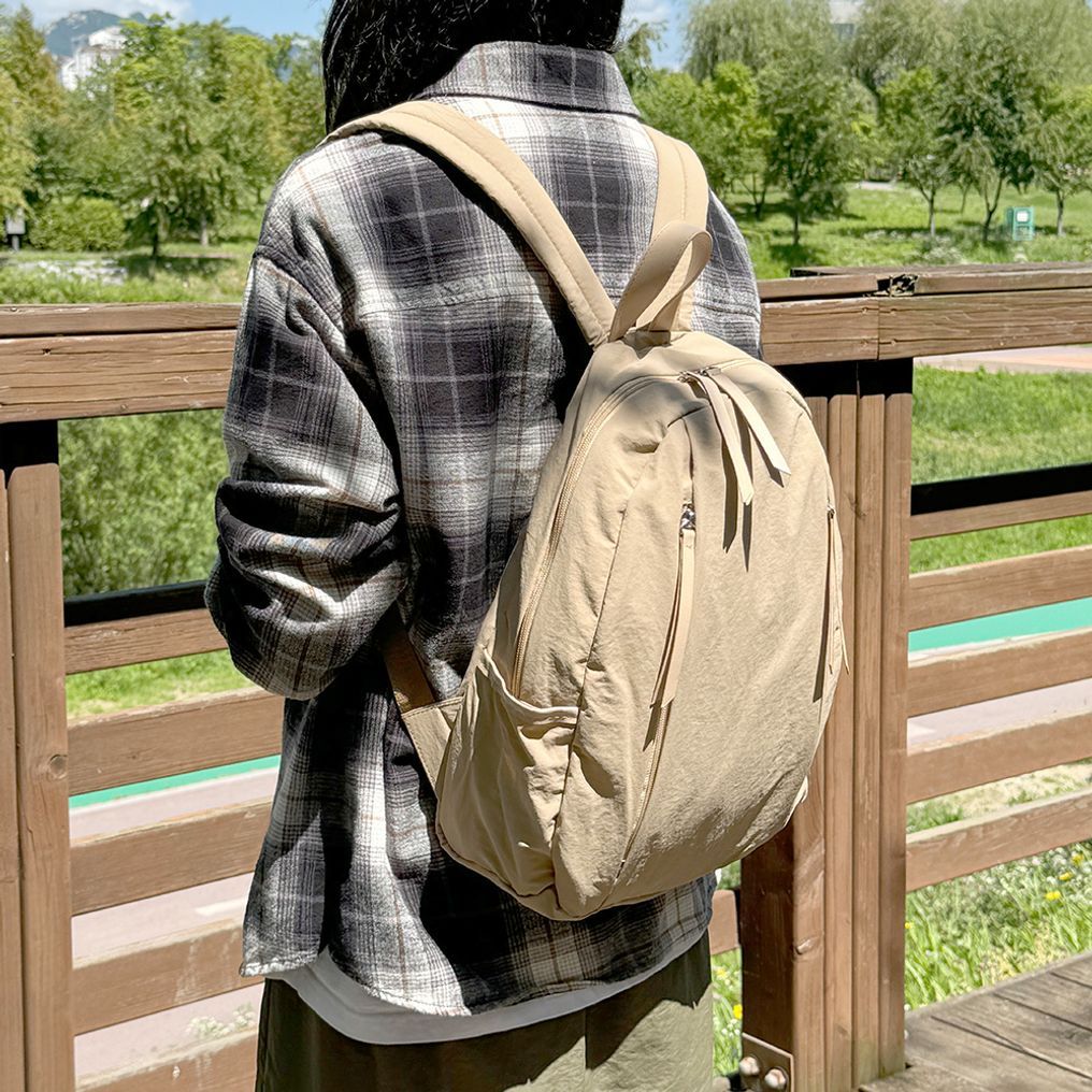 여성 캐주얼 학생 가방 데일리 여행 백팩