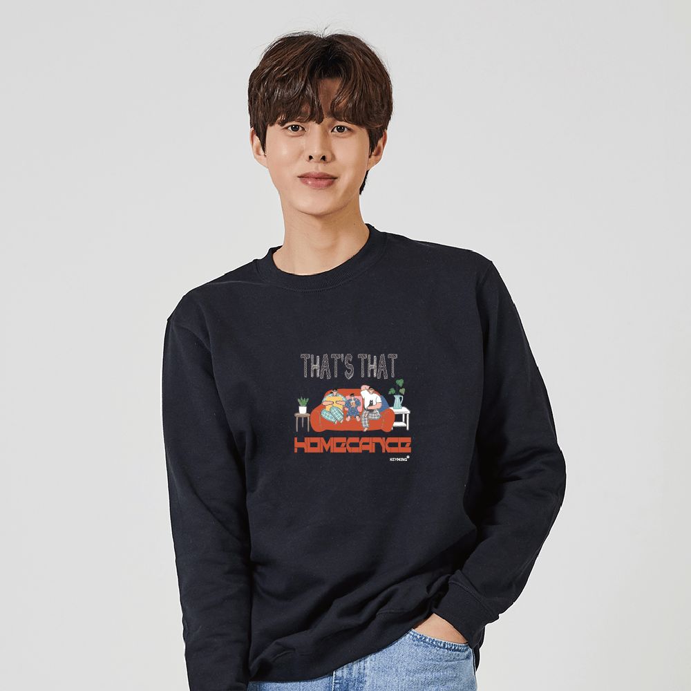 키밍 홈캉스 집콕 가을맨투맨 오버핏 귀여운후드티