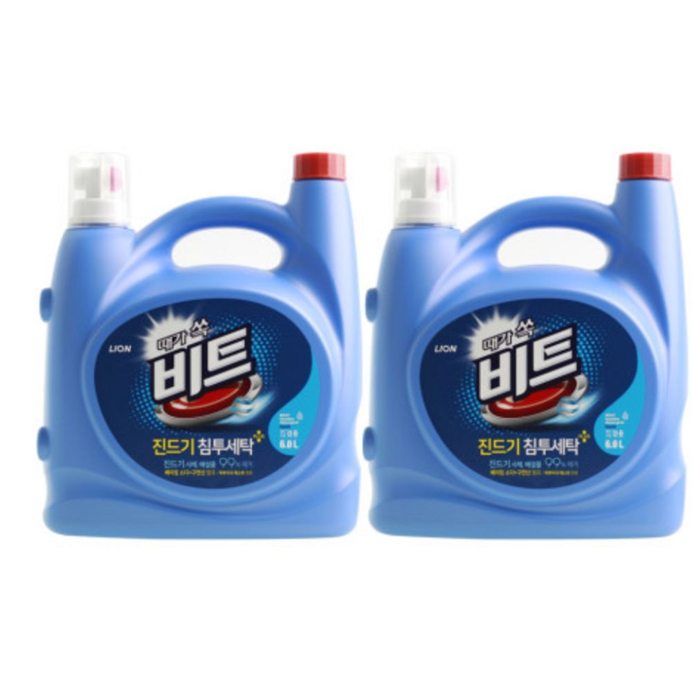 비트 액체세제 6.0L (겸용) 2묶음