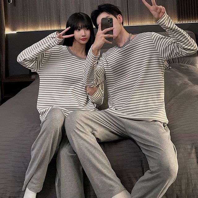 남녀 캐릭터 INW 잠옷 커플 데일리 남녀공용