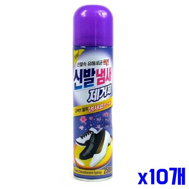 250ml 냄세제거제 간편탈취 x10개 신발 가정용탈취제