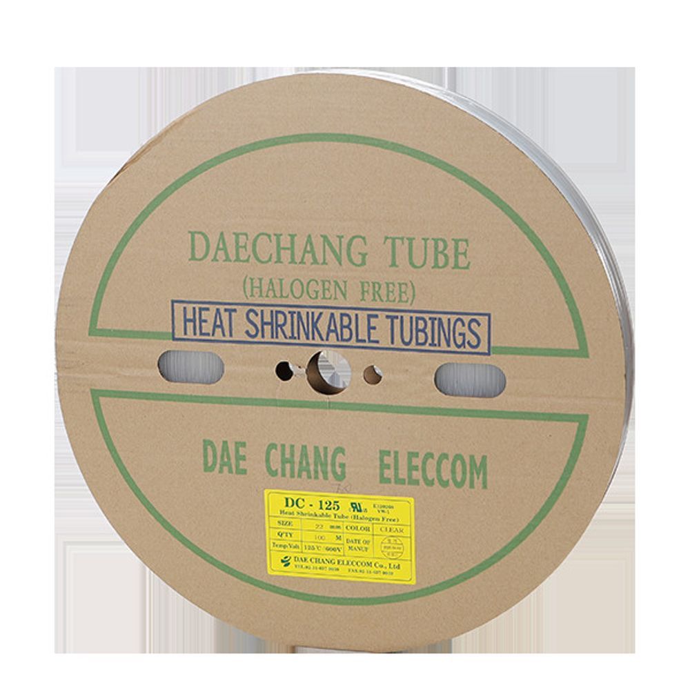 수축튜브 22MM 100M 투명 1롤