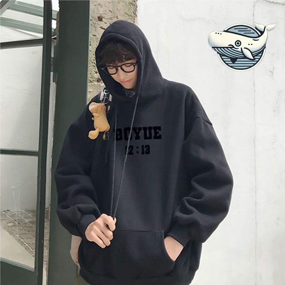 트렌디 남성 후드티 레터링 기모 디테일 편안한