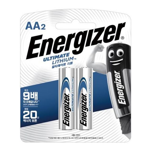 에너자이저 리튬건전지 L92 BP2(AAA) (1판2EA) L92