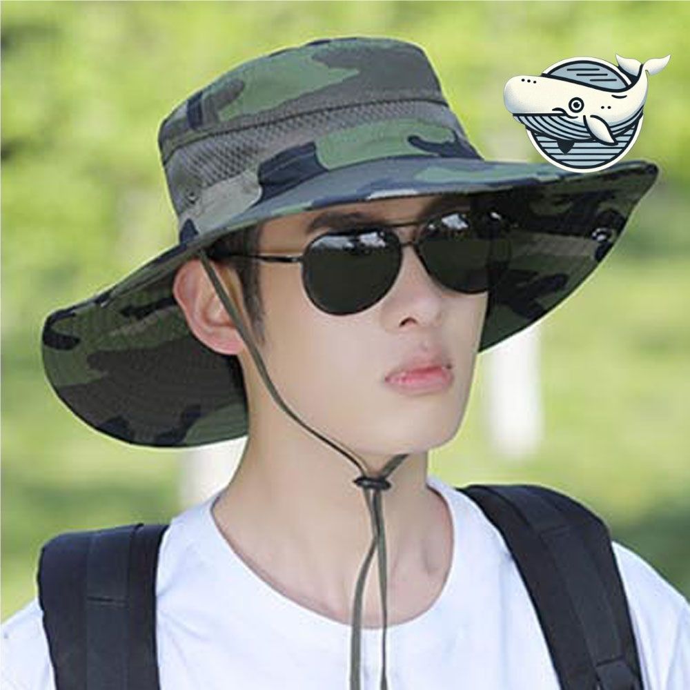 경량 밀리터리 햇빛차단 모자 폴더블 등산 캠핑