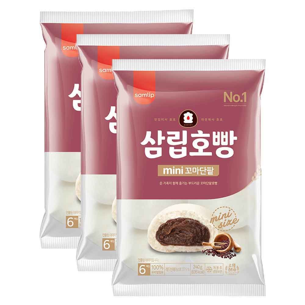 (오티삼립)냉동 단팥꼬마호빵 6입(240g) 3개