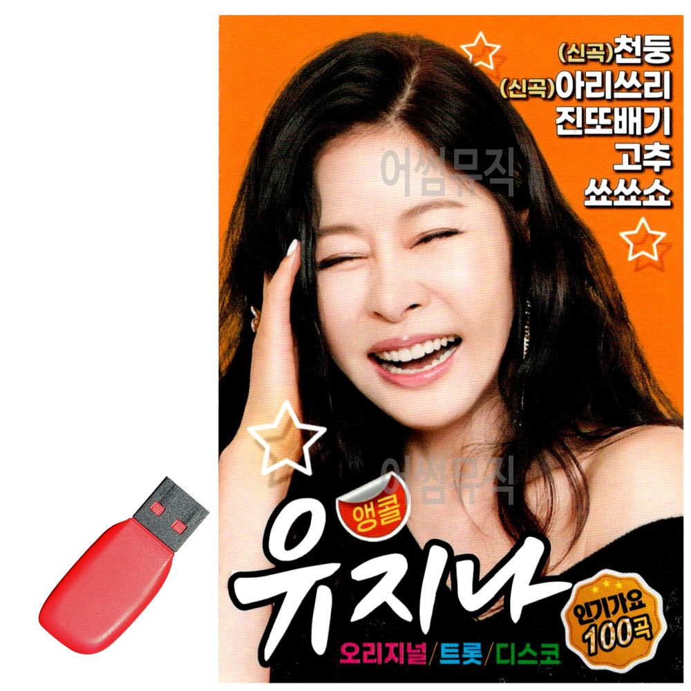 USB 노래칩 유지나 앵콜 인기가요