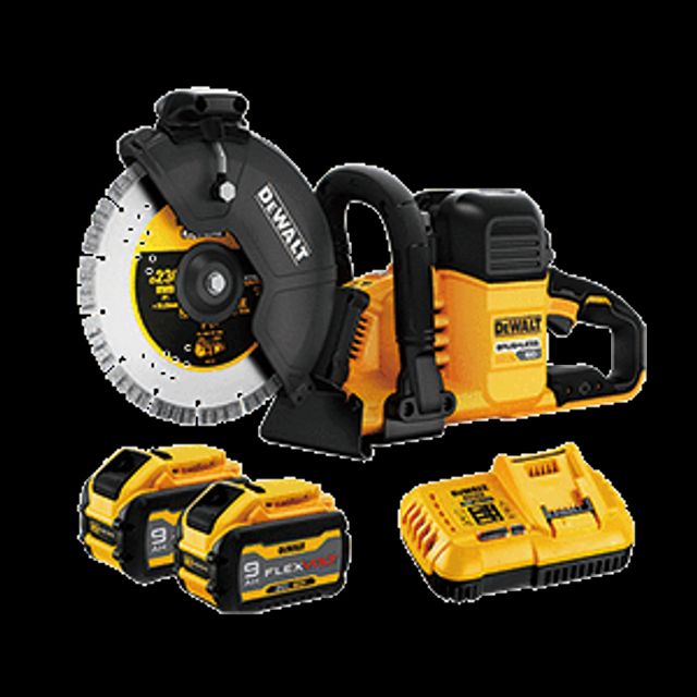 DEWALT 충전콘크리트절단기 DCS691X2 60V(L3.0Ah)/9