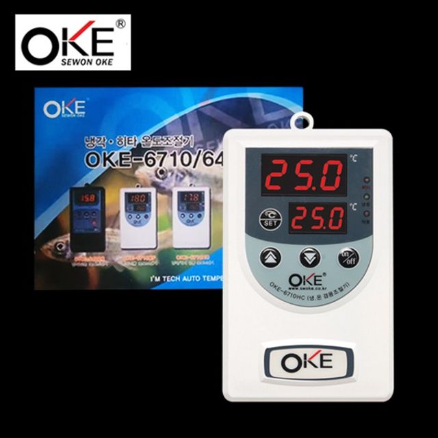 세원 OKE-6710CF 티타늄 냉각 전용 온도 조절기 (DSA0