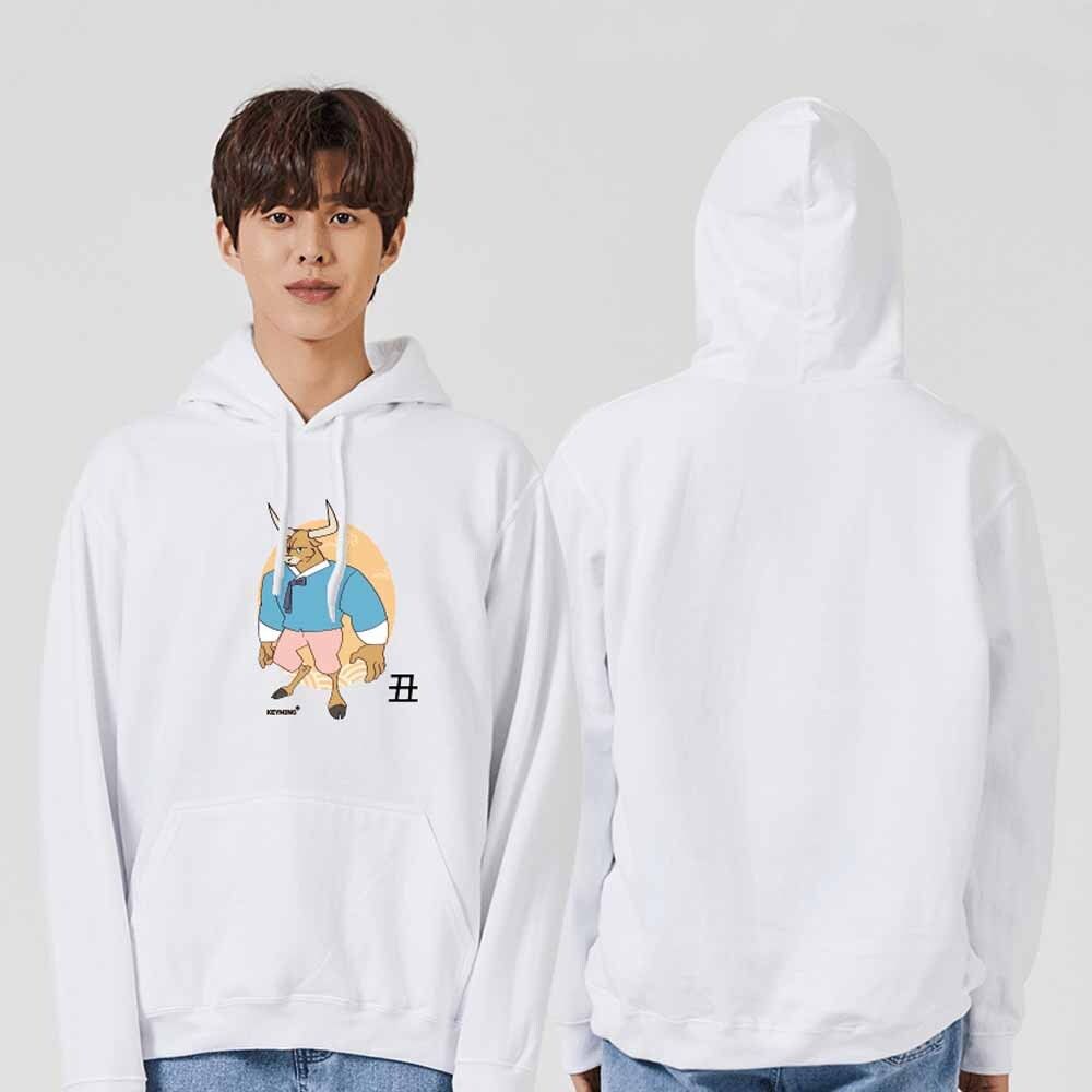 예쁜 소띠 축 맨투맨 후드티