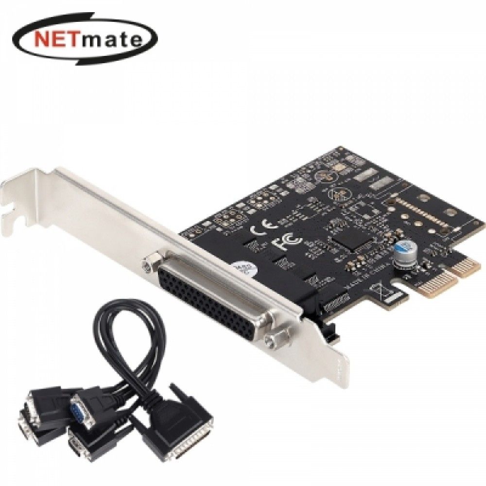 넷메이트 NMJSSWC03 4포트 PCI Express 시리얼카드슬