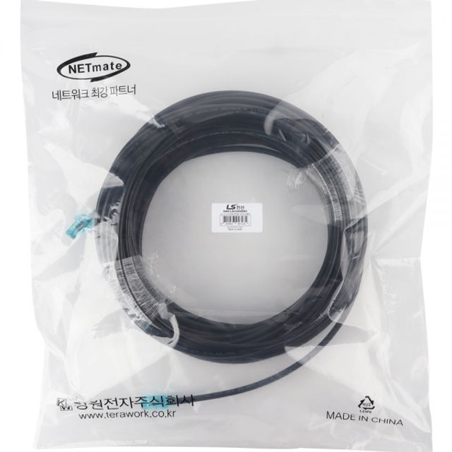 NMX-LS6300XBKZ CAT.6 UTP 옥외용 랜 케이블 30m 블랙