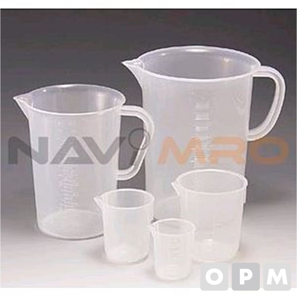플라스틱 비이커 KA00-15 1EA/5000ml/손잡이 부착