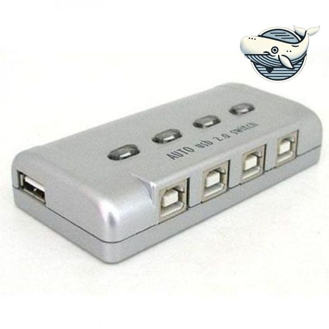USB 공유기 스위치 수동 설정 USB 포트