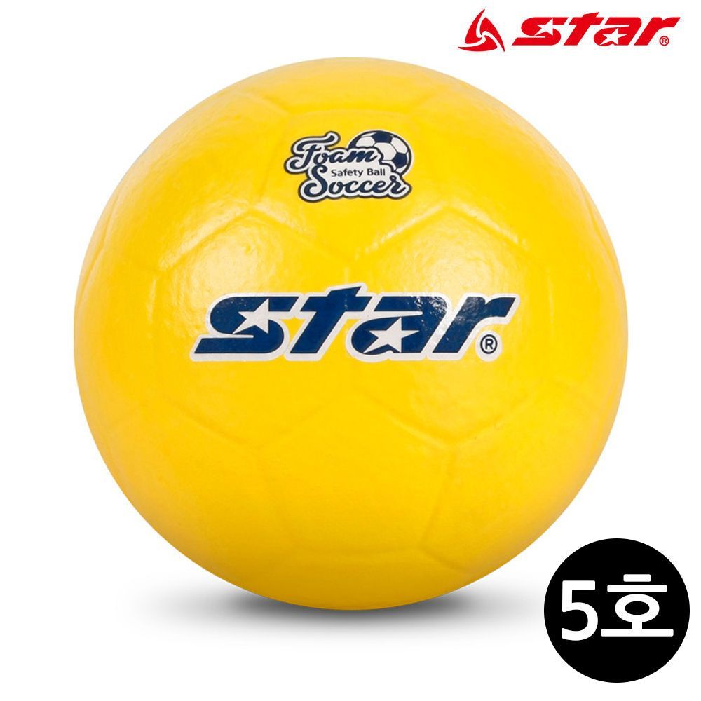 스타스포츠 축구공 폼 축구볼 5호 노랑 CB8105-05