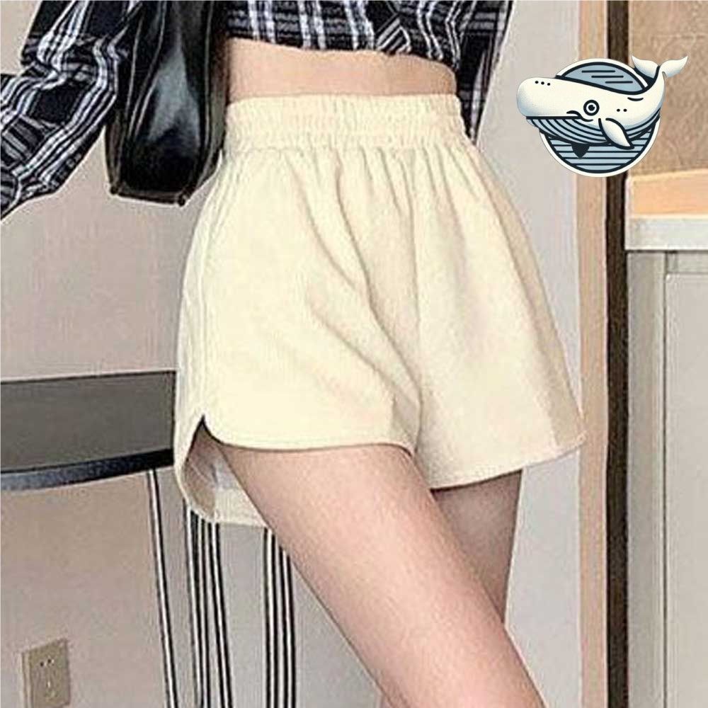 여름 하이웨스트 골덴 팬츠 편안한 허리밴딩