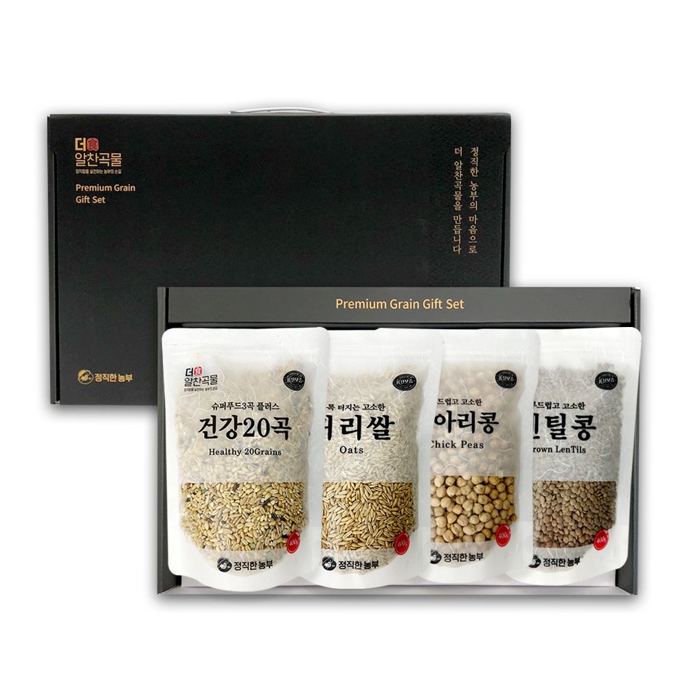 더알찬곡물 실속형 슈퍼푸드 4종1호