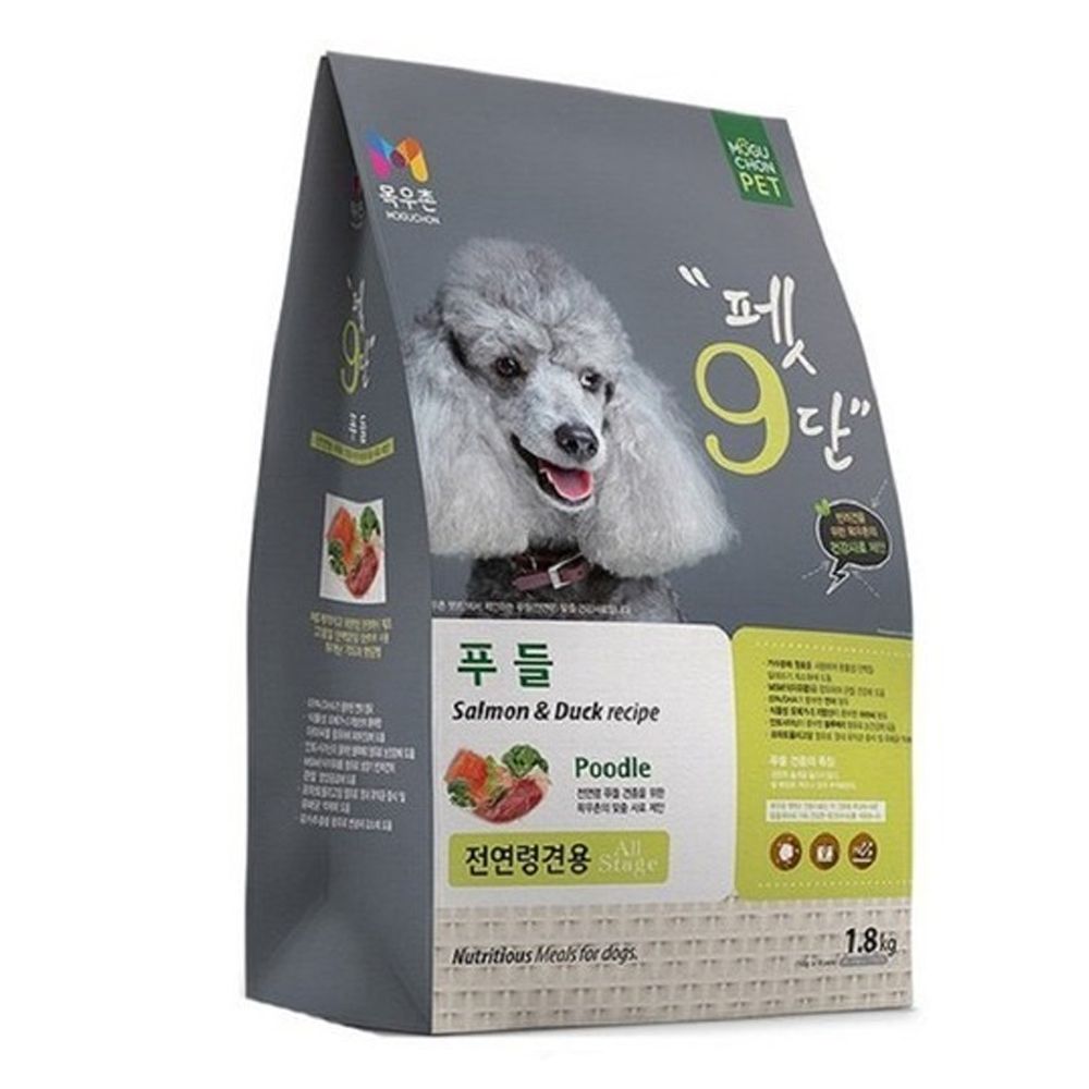 생활모음 강아지사료 펫9단 푸들전용 1.8KG