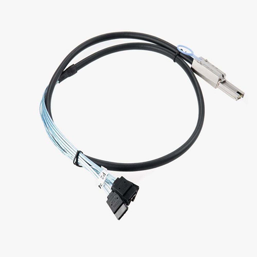 Coms SAS SFF 8088 SATA 4 케이블 Mini SAS 26P to SA