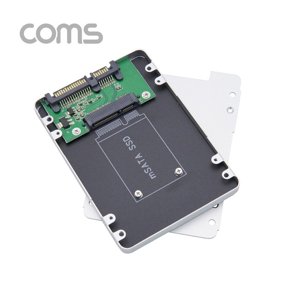 Coms SATA 변환 컨버터 mSATA to SATA 2.5형