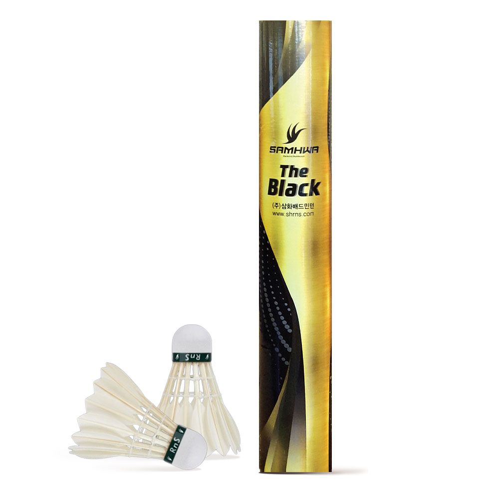 삼화 더블랙 배드민턴 셔틀콕 1타 12개입