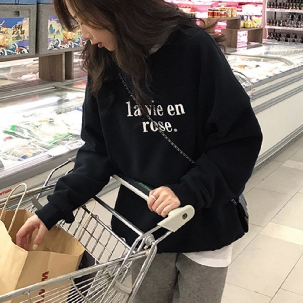여성상의 긴팔 맨투맨 여성 티셔츠 여성긴팔티