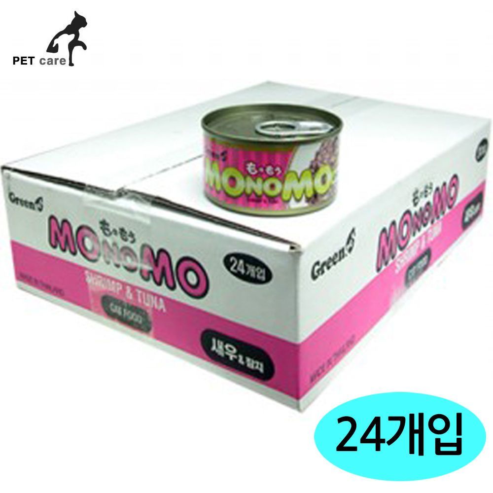 모노모 캔 새우.참치 24개입 1박스