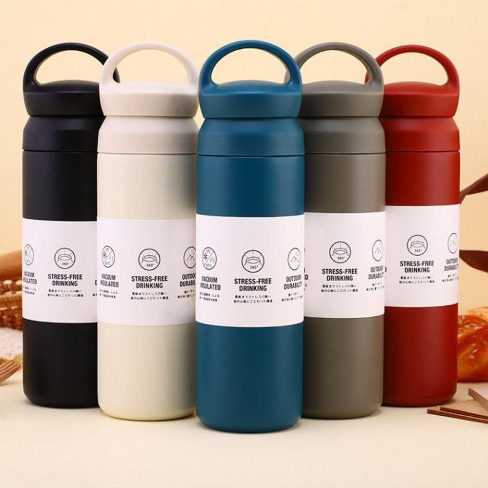 CU 손잡이 스텐 텀블러 350ml 500ml 진공 미니 물병