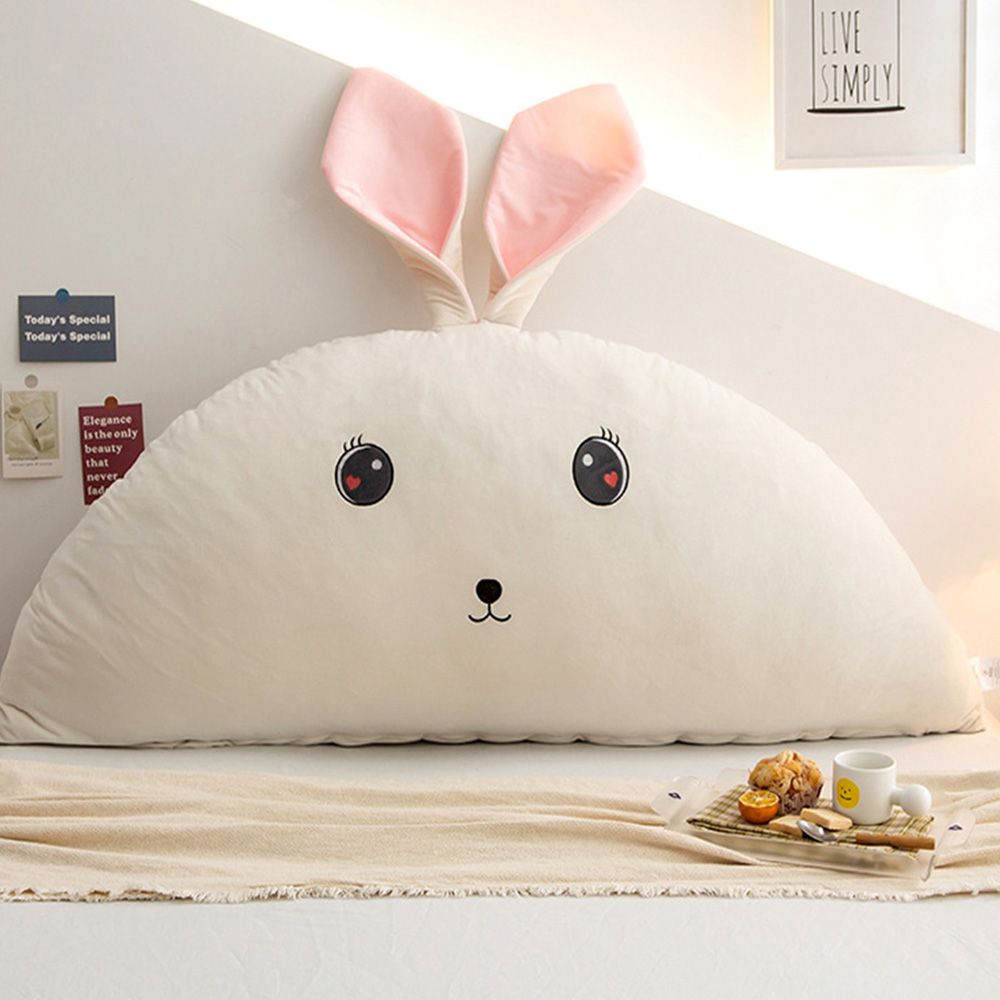 150cm 쿠션 아이보리 토끼 등받이
