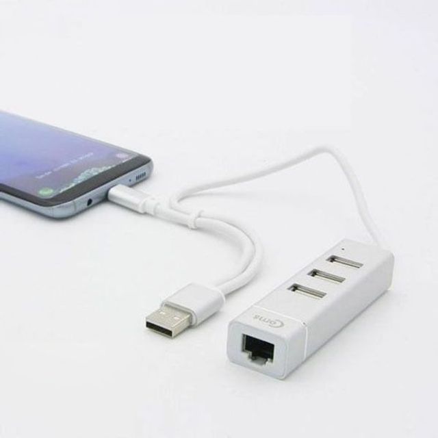 USB 3.1 C타입 USB 멀티탭 랜포트 허브 USB 멀티포트