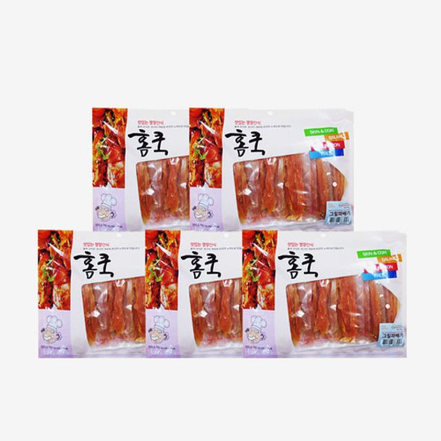 강아지간식 댕댕이간식 그릴꽈배기 400g X 5EA