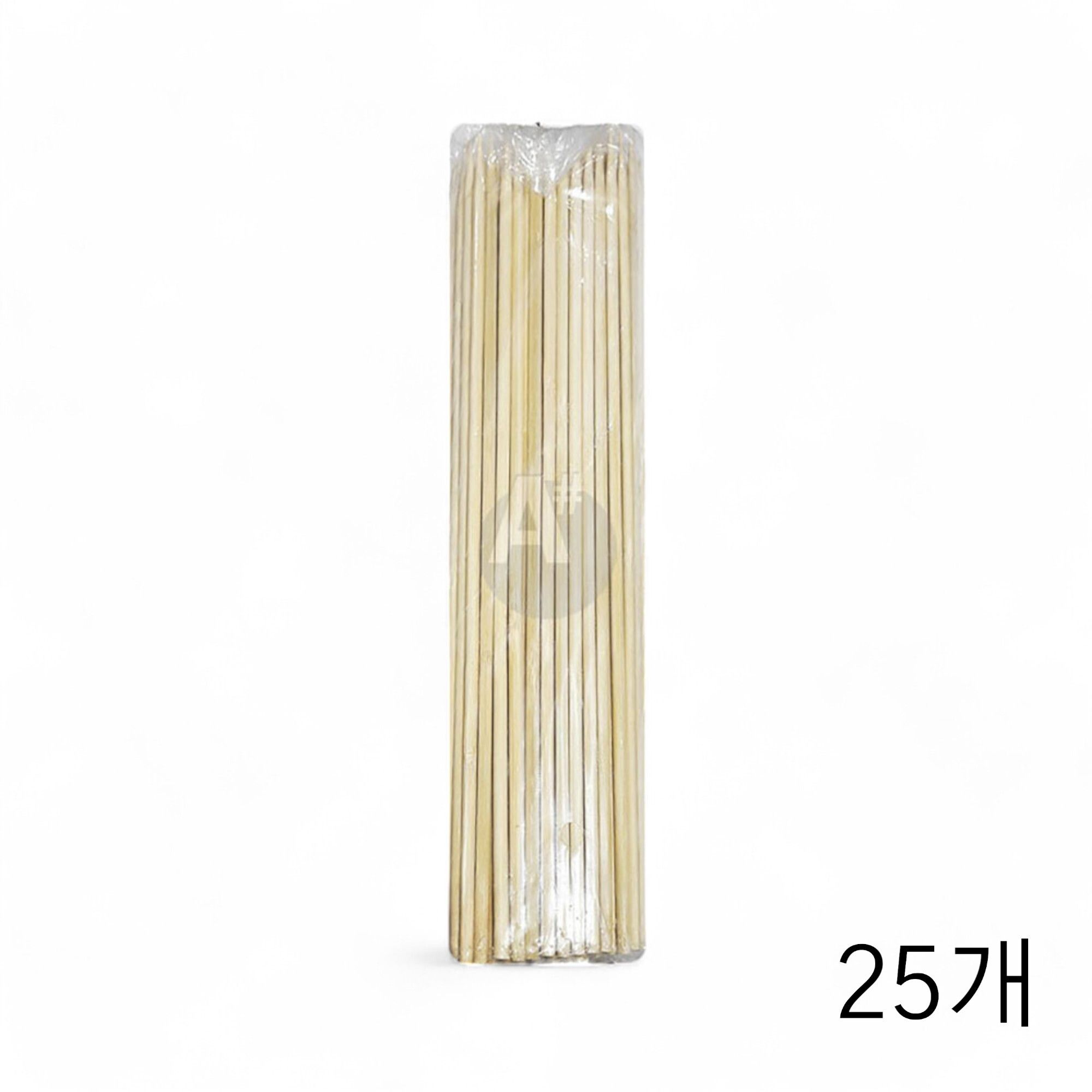 대나무꽂이 30cm 100입 X 25개 대나무꼬치 대꼬지