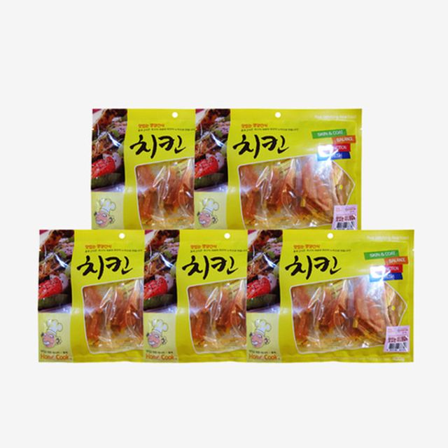 강아지간식 댕댕이간식 미니닭갈비 400g X 5EA