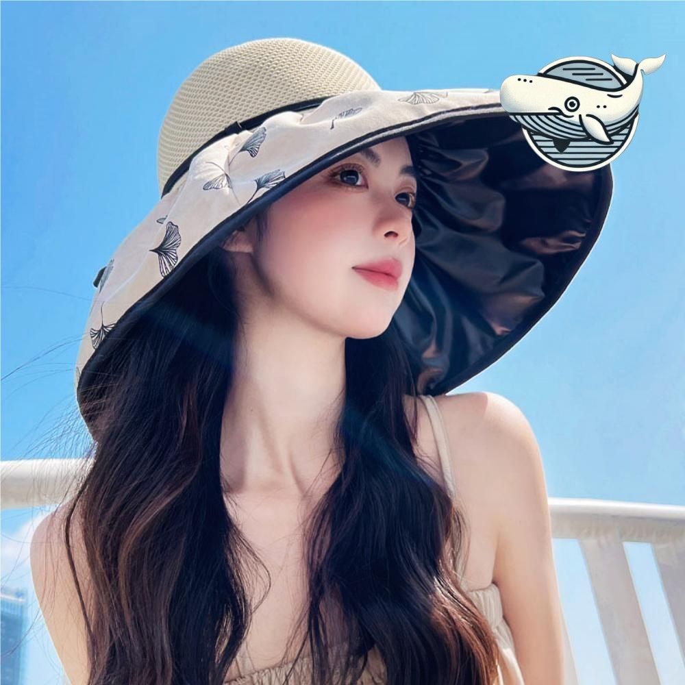 여름 썬캡 시원한 비치모자 블랙코팅 패셔너블