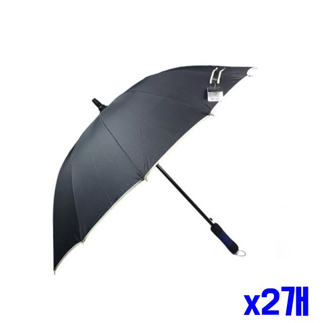 스폰지 장우산 60X14cm 답례품 긴우산 손잡이 x2개
