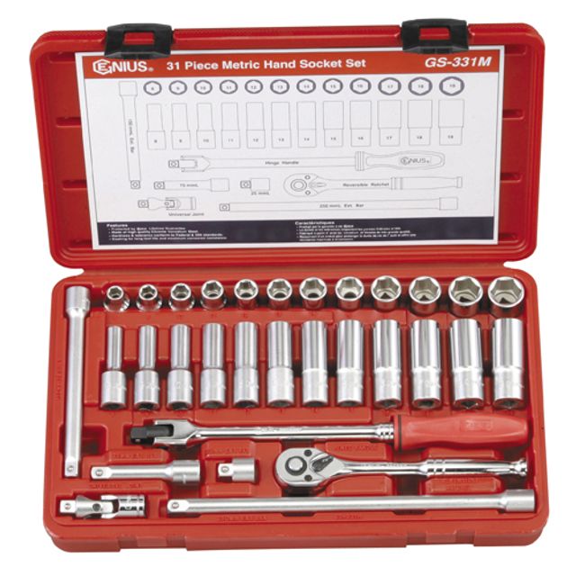 GS-331M 지니어스핸드소켓핸드소켓세트 1SET GS-331