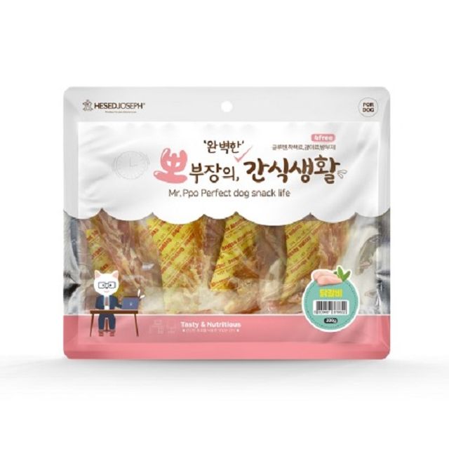 강아지 간식 닭갈비 300gX50개 생일선물 체력 보양식