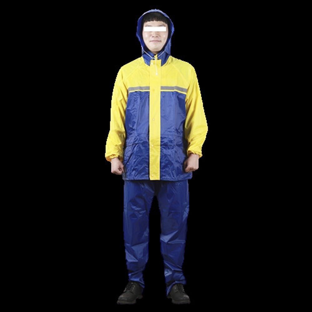 우의(고급형) 노랑(2XL) 상 하분리
