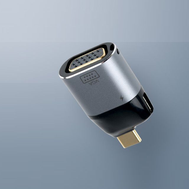 USB 3.1 Type C to VGA 컨버터 변환 젠더 C타입 to V